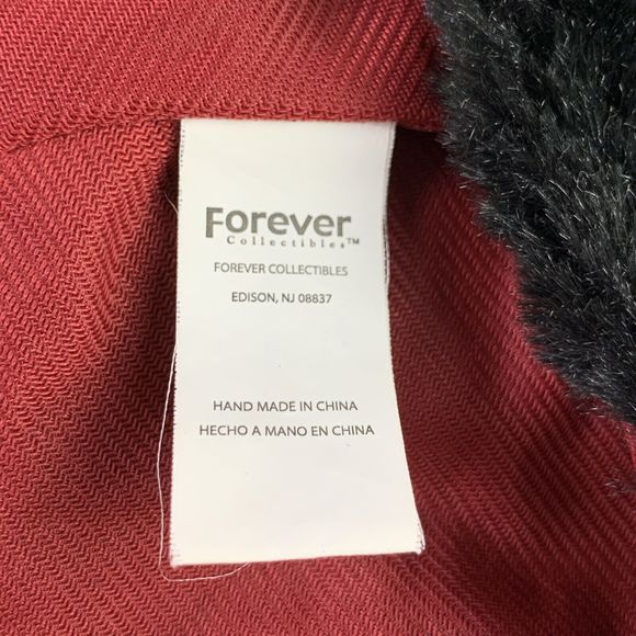 Arizona Cardinals Hat Ear Flaps Poms Winter Red Black Forever Collectibles NFL - Picture 7 of 10